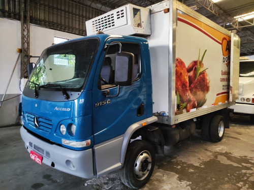 Mercedes Benz Acello 915c 2008 Baú Frigorífico
