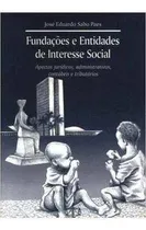 Comprar Fundações E Entidades De Interesse Social De José Eduardo...