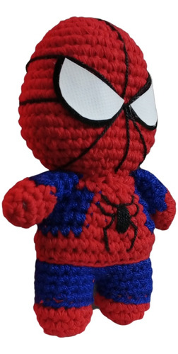 Spiderman Tejido Amigurumi - Personaje De Marvel