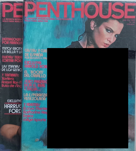 Lote De 2 Revistas Penthouse Nº 85 Y 86