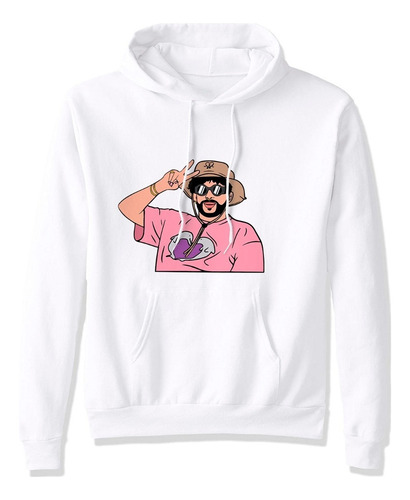 Sudadera Con Gorro Bad Bunny Un Verano Sin Ti Sticker Delfin