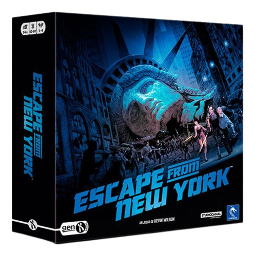 Escape From New York En Español Juego De Mesa Gen X Games