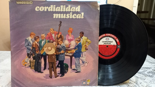 Cordialidad Musical Lp Vinilo Compilado 60s Ex+