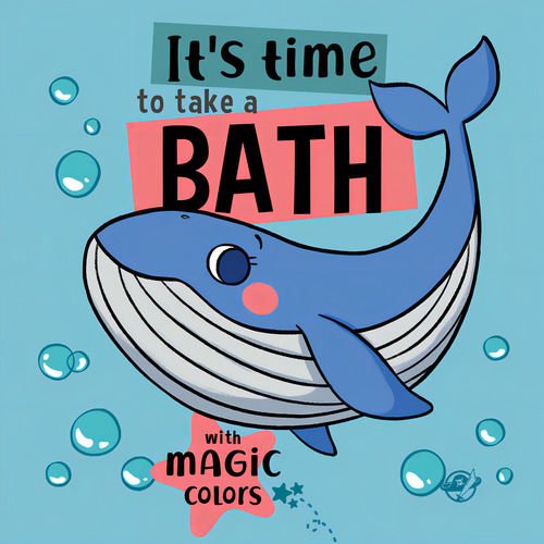 Es La Hora Del Baãâo: With Magic Colors, De Aa.vv., Vol. 1. Editorial Editorial El Pirata, Tapa Blanda En Inglés