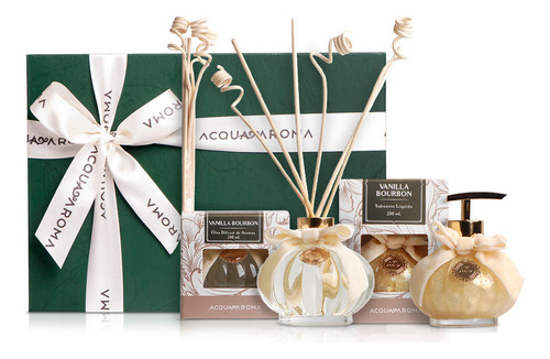 Kit Presente Lavabo Clássico 230ml Vanilla Bourbon