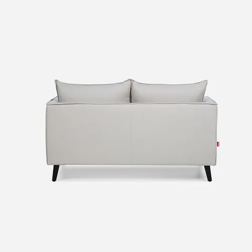 Sofá Rosen Tain 2 Cuerpos Tela Beige