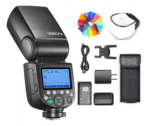 Flash Godox V860iii-n Para Cámara Nikon Flash Speedlite Sp..