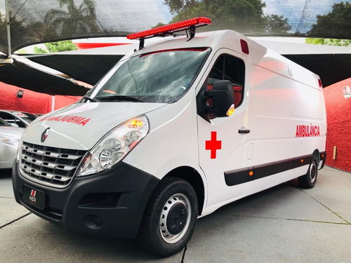 Imagem 5 de 12 de Nova Renault Master L3h2 2.3 Ambulancia Uti