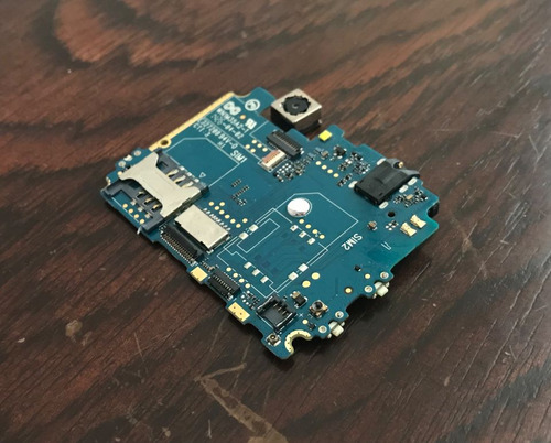 Tarjeta Lógica Con Cámara Y Dock De Audio Para Zte Blade L2 (Usado)