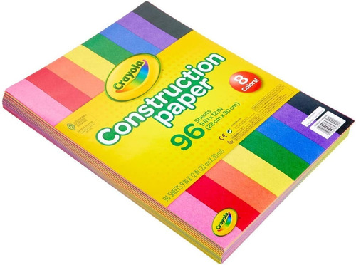 Set Crayola 96 Hojas 8 Colores Para Construir E Imaginar
