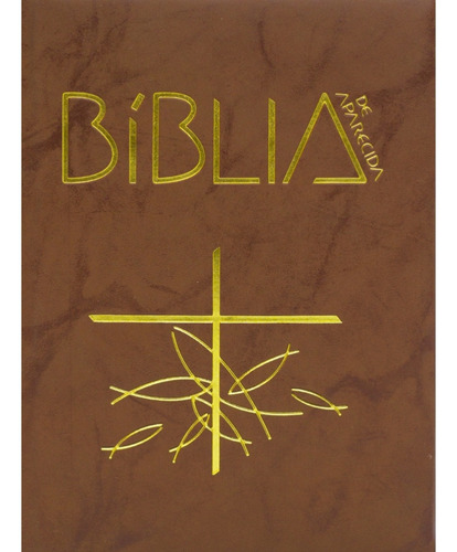 Bíblia De Aparecida - Média Zíper Flexível Marrom, De A Santuario. Editora Santuario, Capa Mole Em Português
