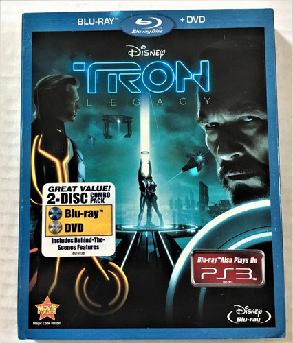 Blu-ray:  Tron- Legacy  -    El Legado