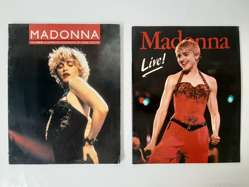 Libros Madonna Live! - Debbi Voller ( Lote De 2 ) (Usado)