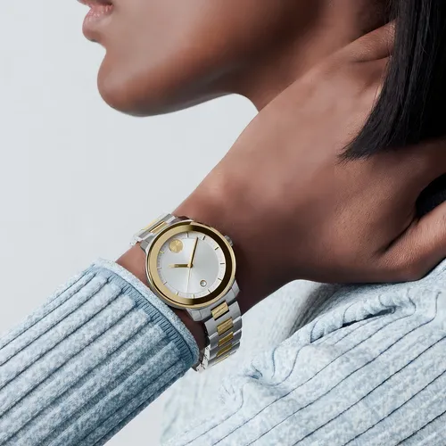 Reloj movado bold dorado hotsell