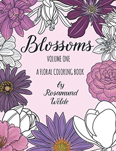 Libro: Blossoms: A Floral Coloring Book (volume One): A Colo