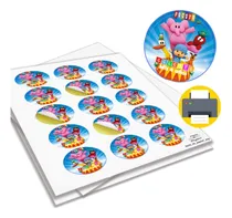 Comprar Kit Imprimible Sticker Circulo Multiuso Pocoyo Op2