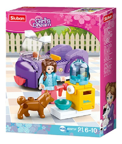 Sluban Parque De Atracciones Para Mascotas Varios Modelos 91 B0970f