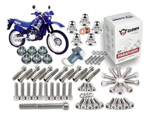 Clown Kit 80 Parafusos Completo Motor Inox Dt200r Dt200 Y5i