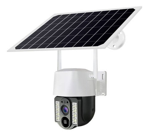 Cámara Vigilancia Wifi Con Panel Solar Impermeable Pro