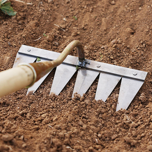 2 Azadas De Jardinería Para Verduras, 5 Puntas 7 Puntas