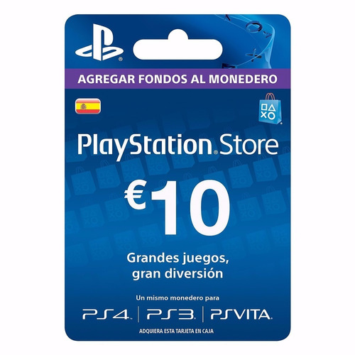 Tarjeta Psn 10 Euros España Entrega Inmediata!! Ade Ramos