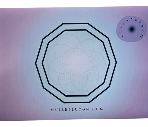 Mesa Radionica Doble Decagono Terapias Holísticas / Reiki