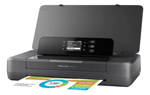 Impressora Jato De Tinta Oj 200 Mobile Portatil 22ppm Wifi Cor
