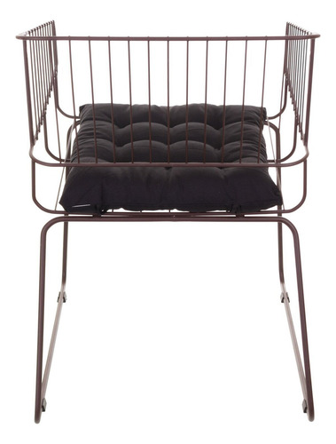Conjunto Com 2 Cadeiras Para Sala De Estar Texas Preto Bc