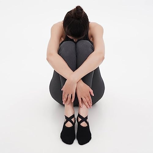 Flowmove Calcetines De Bailarina Antideslizantes Para Mujer