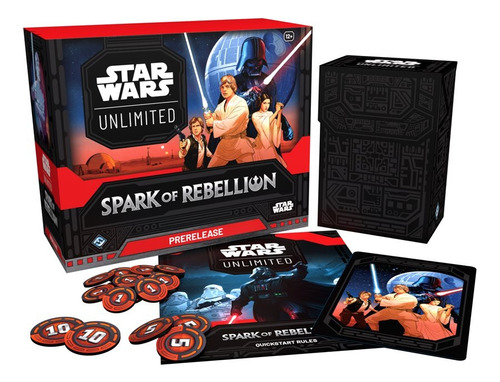 Starwars Unlimited Spark Of Rebellion Prerelease Box English