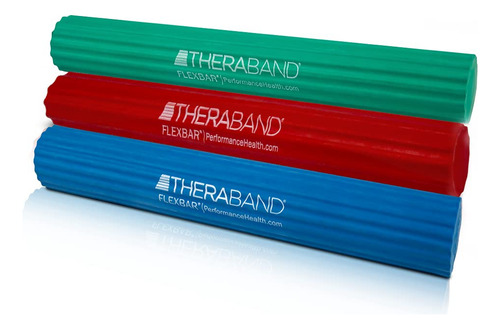 Resistance Bar Theraband Flexbar, terapia para codos de tenista, paquete
