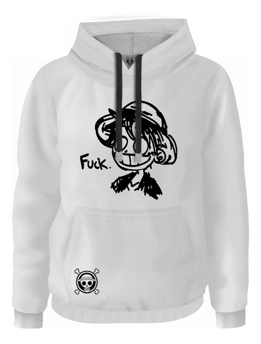 Hoodie Buzo Buso Saco Anime One Piece Monkey D. Luffy Meme