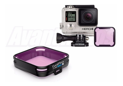 Filtro Magenta Para Buceo Gopro Std Original Avant Motos