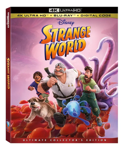4k Ultra Hd + Blu-ray Strange World / Un Mundo Extraño