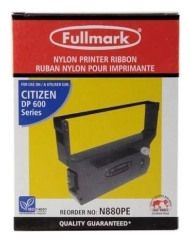 Cinta De Nylon Fullmark N880pe Para Citizen Dp 600 Series