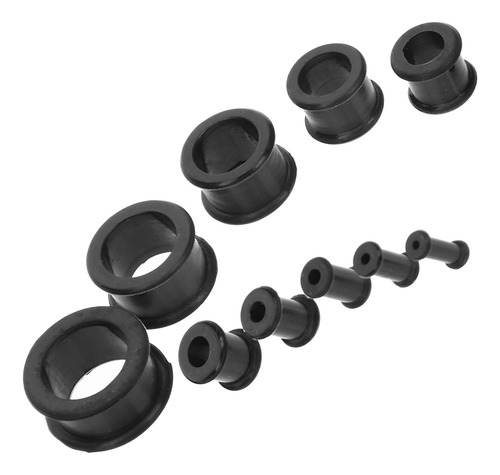 10 Pares De Expansores De Orejas De Silicona, Dilatadores Y