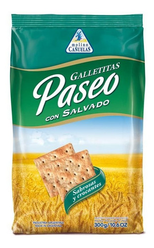 Pack X 48 Unid. Galletitas  Crema Sal250- 300 Gr Paseo Gall