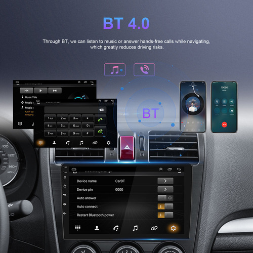 Zk Radio De Coche De 9 Pulgadas Para Dodge Charger