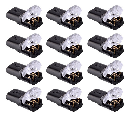 Cable De Cable De Enchufe De 2 Pines, 50 Piezas, Conectores