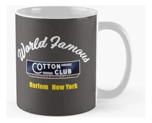 Taza El Mundialmente Famoso Cotton Club Harlem, Nueva York C