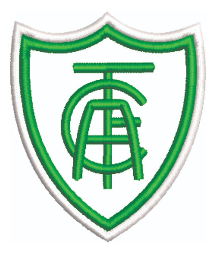 Patch Bordado Atletico Mineiro 8cm Esp027l080a080 Branco Lisa