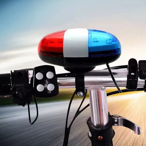 Luz Delantera De Advertencia For Bicicleta De Policía Con