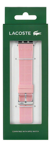 Correa Silicona Lacoste Rosa Apple Watch 2050007 - S007