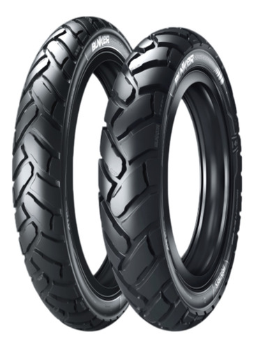 Par Pneus Ira Bunker 90/90-19 + 120/90-17 Garrudo Biscoito