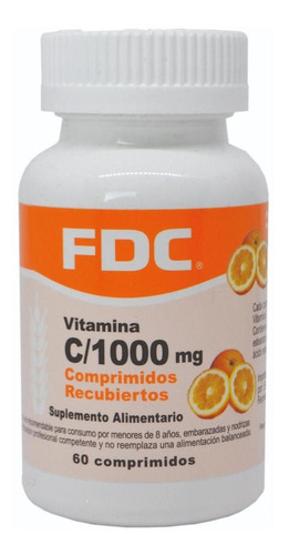 Vitamina C 1000 X 60 Comprimidos