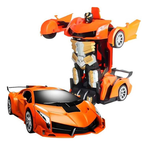 Auto Transformable Auto Robot A Control Remoto Grande