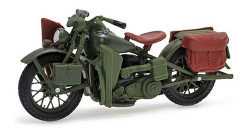 Harley Davidson Flanthead Wla 1942 Maisto 1:18 Série 26