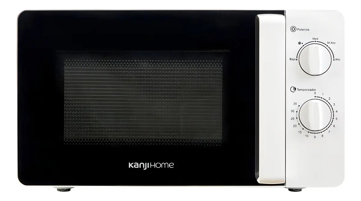 Microondas Kanji 23 Litros 1200 WATTS Análogo Kjh-mw2xlx002