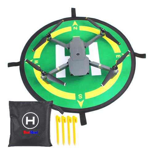 Landing Pad Para Dron Plegable, Mxlpm-001, 50cm Ø, Universal