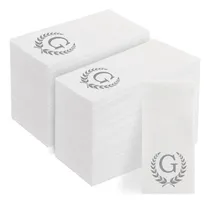 Comprar Servilletas Desechables Con Monograma, Absorbentes, Letra G
